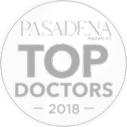 Pasadena Magazine Top Doctors 2018 award logo
